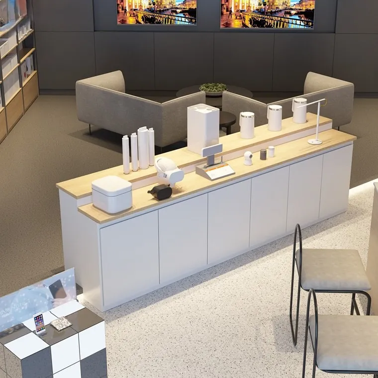 Kaunta ya Onyesho la Duka la Elektroniki - Kabati la LED - Image 5